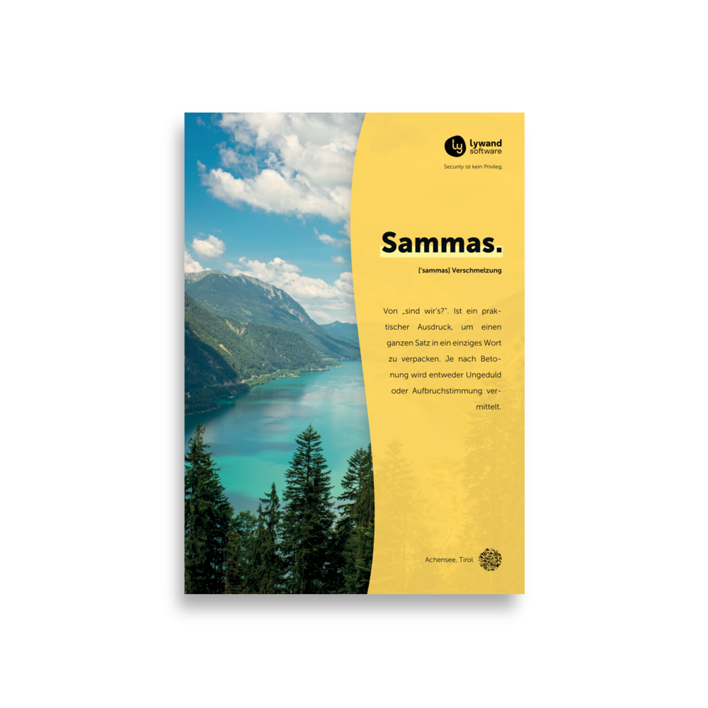 Poster "Sammas"