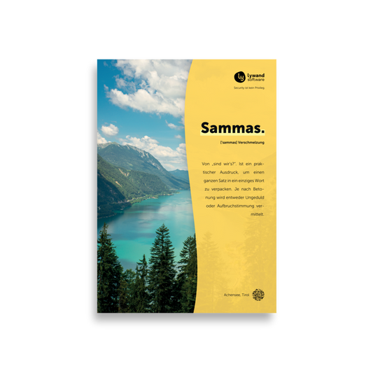 Poster "Sammas"